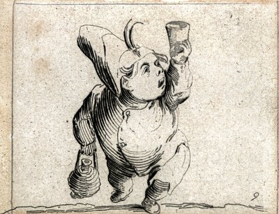Varie Figure Gobbi ... (rytina) od Jacques Callot