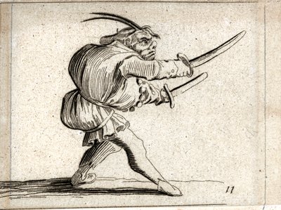 Varie Figure Gobbi ... (rytina) od Jacques Callot