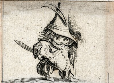 Varie Figure Gobbi ... (rytina) od Jacques Callot