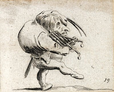 Varie Figure Gobbi ... (rytina) od Jacques Callot