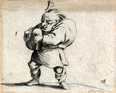 Varie Figure Gobbi ... (rytina) od Jacques Callot