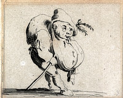 Varie Figure Gobbi ... (rytina) od Jacques Callot