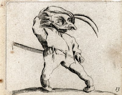 Varie Figure Gobbi ... (rytina) od Jacques Callot