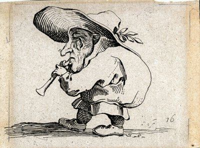 Varie Figure Gobbi ... (rytina) od Jacques Callot