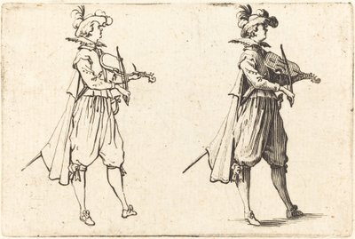 Houslista, c. 1622. od Jacques Callot