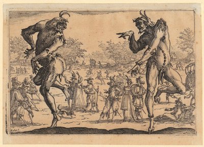 Dvě kalhoty od Jacques Callot