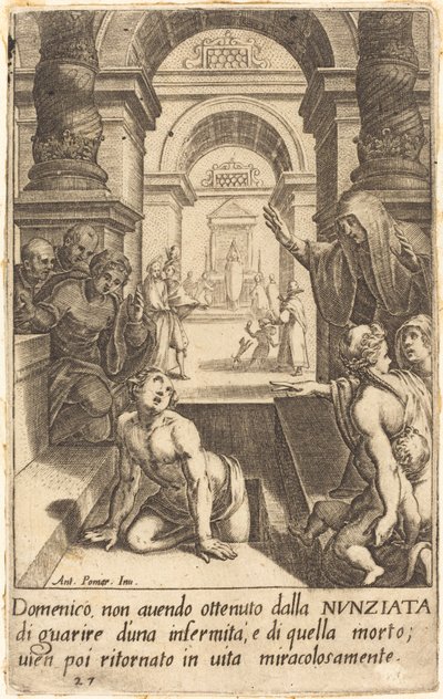 Domenico od Jacques Callot after Antonio Circignani