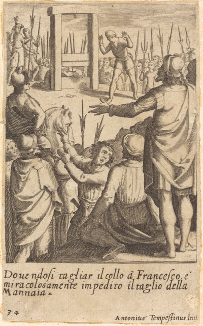 Francesco od Jacques Callot after Antonio Tempesta