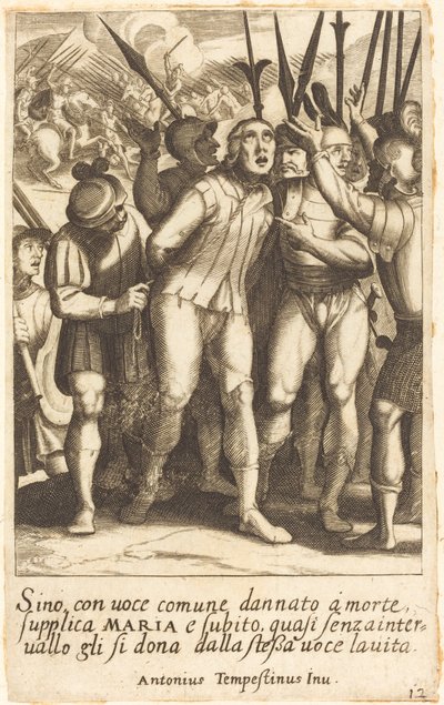 Sino od Jacques Callot after Antonio Tempesta