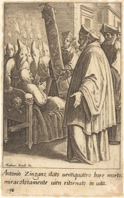 Antonio Zingano od Jacques Callot after Matteo Rosselli