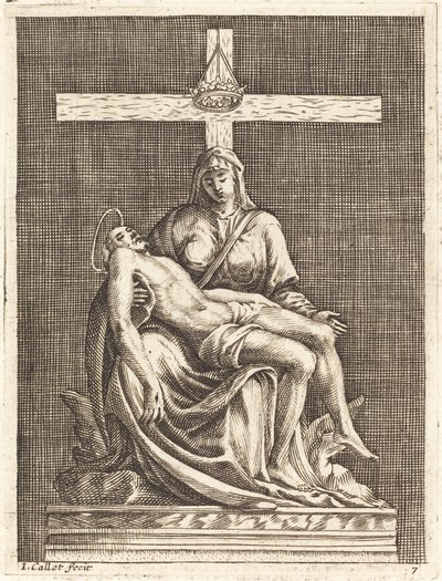Soucit od Jacques Callot after Michelangelo