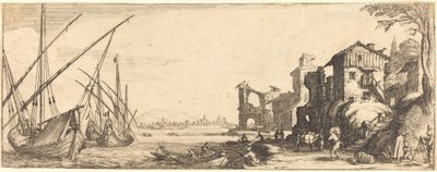 Malý přístav od Jacques Callot or Follower of Jacques Callot
