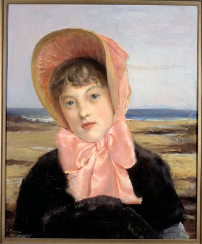 Růžový capeline od Jacquese Emila (Jacques-Emile) Blanche (1861-1942) od Jacques-Emile Blanche