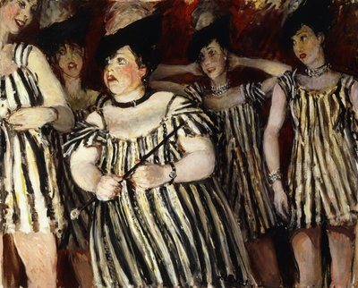 Party slečny Elsy Maxwellové zobrazující Lady Peel napravo, od Jacques Emile Blanche