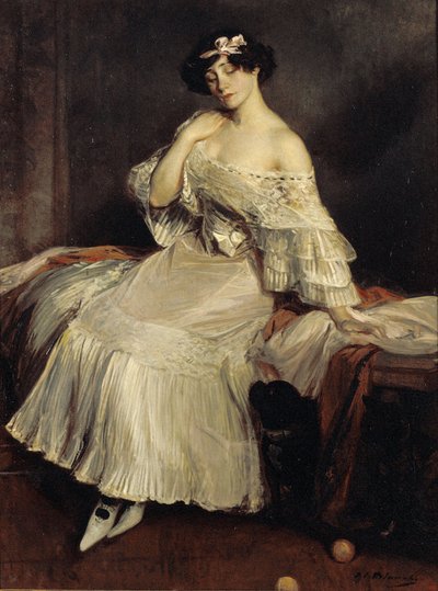 Portrét Colette 1873-1954, c. 1905. od Jacques Emile Blanche