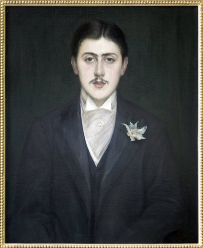 Portrét Marcela Prousta (olej na plátně) od Jacques Emile Blanche