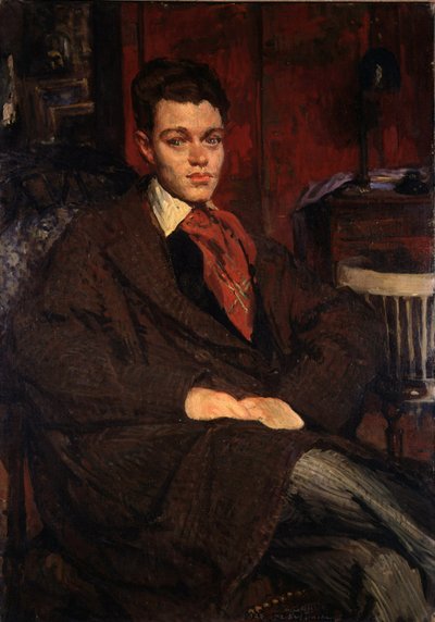 Rene Crevel od Jacques Emile (Jacques-Emile) Blanche (1861 - 1942). od Jacques-Emile Blanche