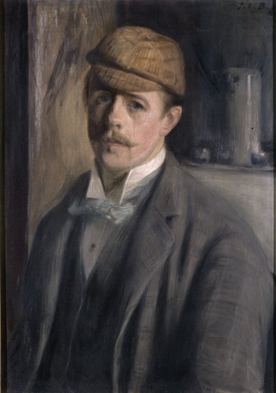 Autoportrét, c. 1890. od Jacques-Emile Blanche