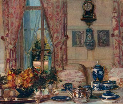 Jídelna v Offranville, c1909 od Jacques Emile Blanche