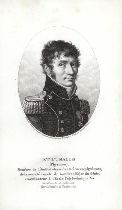 Etienne-Louis Malus od Jacques Etienne Victor Arago