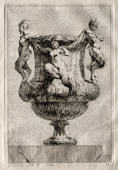 Suita váz: Talíř 14, 1746. od Jacques Francois Joseph Saly