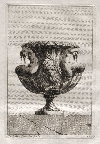 Suita váz: Talíř 18, 1746. od Jacques Francois Joseph Saly