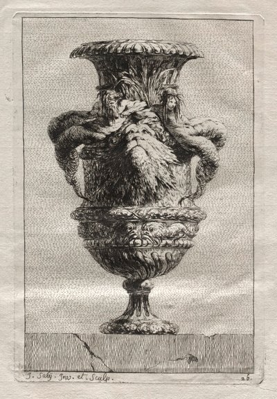 Suita váz: Talíř 26, 1746. od Jacques Francois Joseph Saly