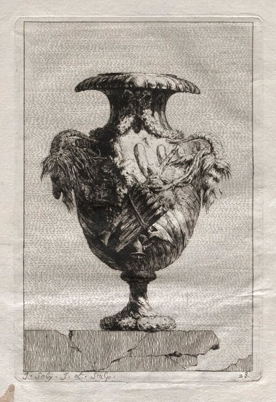 Suita váz: Talíř 28, 1746. od Jacques Francois Joseph Saly