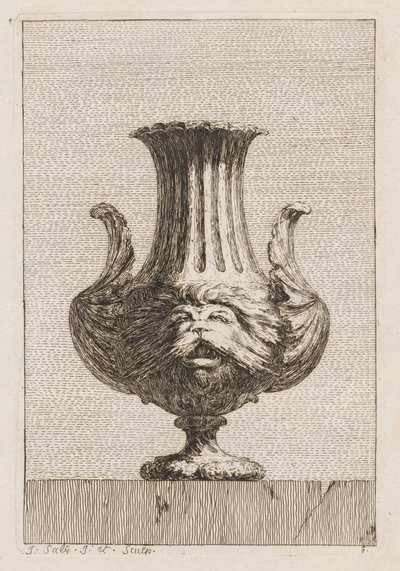 Suita váz: Talíř 6, 1746. od Jacques Francois Joseph Saly