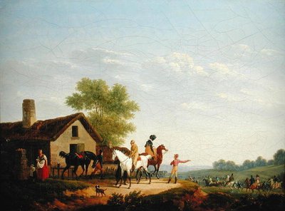 Koňské dostihy od Jacques Francois Joseph Swebach