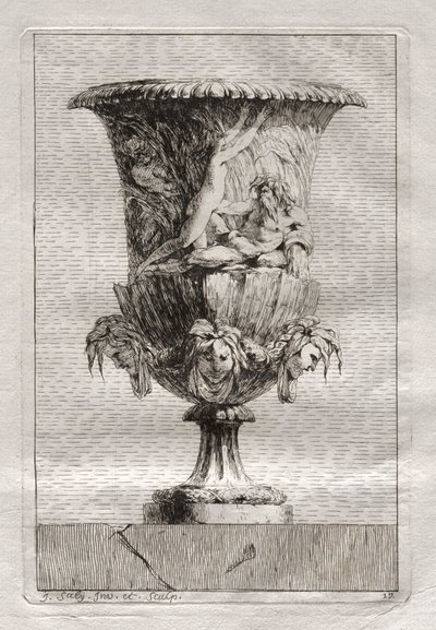Sada váz:  Talíř 17 od Jacques François Saly