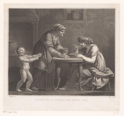 Zesměšňování Ceres La Vengeance de Ceres od Jacques Louis Copia