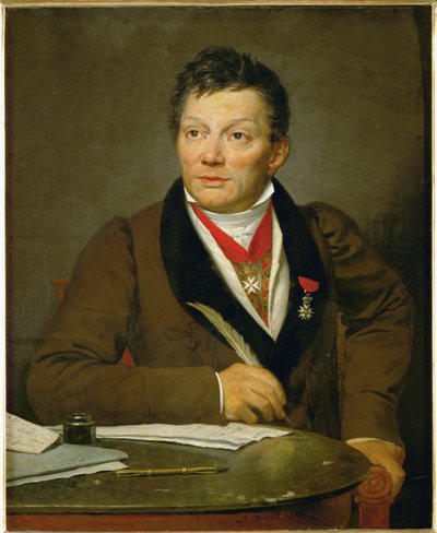 Alexandre Lenoir, zakladatel Musee des Monuments Francais ... od Jacques Louis David