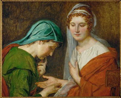 La Bonne Aventure ... (olej na plátně) od Jacques Louis David