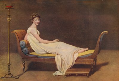 Madame Recamier, 1800, c1915. od Jacques Louis David