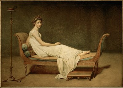Mme Recamier nee Julie Bernard ... od Jacques Louis David