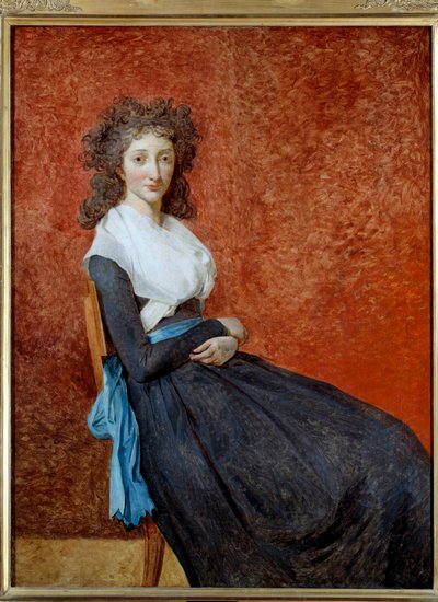 Portrét Madame Charles Louis Trudaine (1769-1802) Obraz Jacques Louis David (1748-1825) Sun. 1,30 x 0,98 m od Jacques Louis David