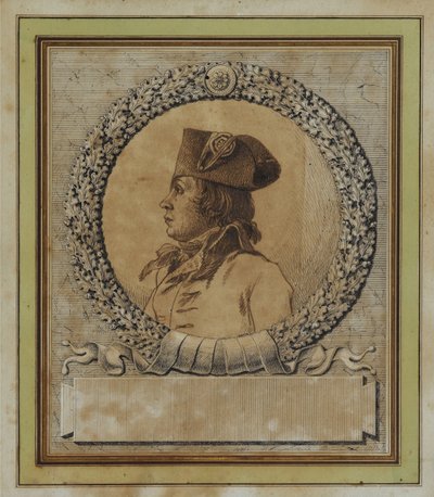 Portrét Philippe-François-Joseph Le Bas 1762-1794, c. 1793 od Jacques Louis David