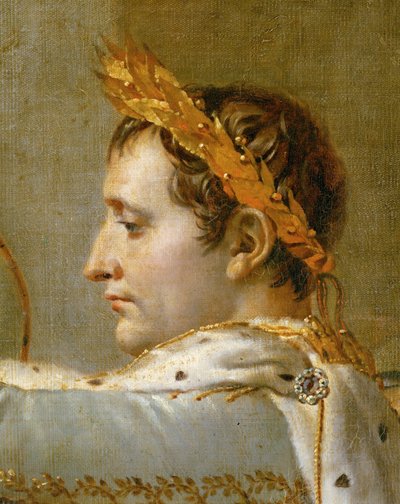 Napoleonova korunovace v Notre-Dame ... od Jacques Louis David