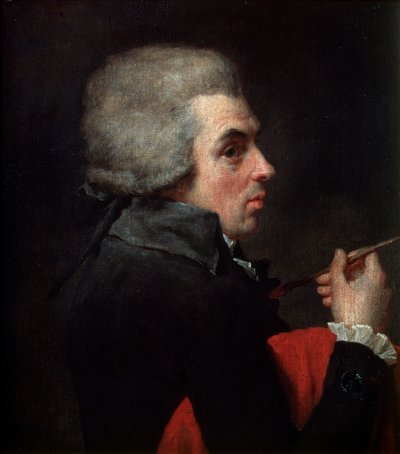 Autoportrét, c1789. od Jacques Louis David
