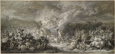 The Combat of Diomedes, 1776 od Jacques Louis David