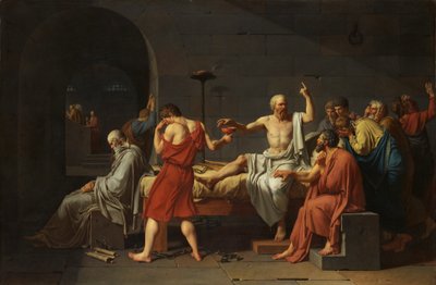 Sokratova smrt od Jacques Louis David