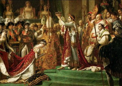 Korunovace císaře Napoleona I. Bonaparta ... od Jacques Louis David