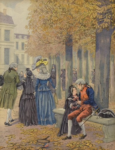 Napoleon a jeho sestra Elisa od Jacques Marie Gaston Onfray de Breville (Job)