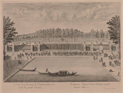 Chateau Fontainebleau od Canal Grande. od Jacques Rigaud