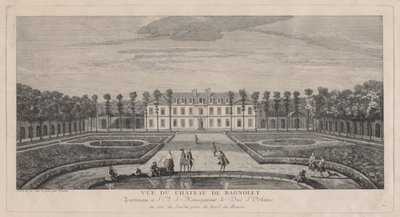 Zámek Bagnolet. od Jacques Rigaud