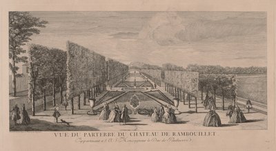 Květná zahrada zámku Rambouillet od Jacques Rigaud