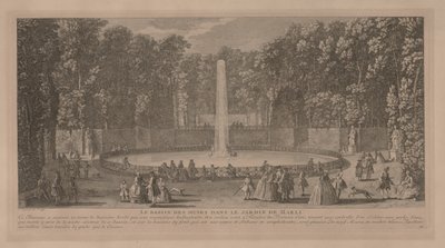 Pool of the Muses v Marli. od Jacques Rigaud