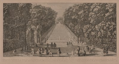 Kaskáda v Marli od Jacques Rigaud