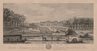Zámek Saint Ouen. od Jacques Rigaud